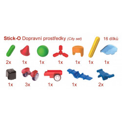 Stick-O Dopravní prostředky