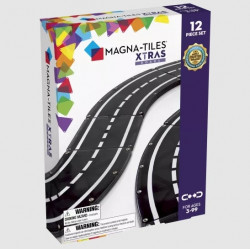 Magna Tiles - Magnetická stavebnice Xtras Roads 12 dílů