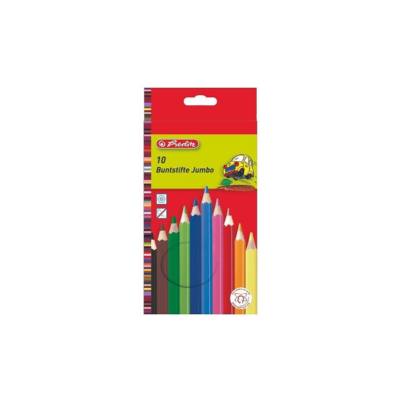 Herlitz - Pastelky 10 barev